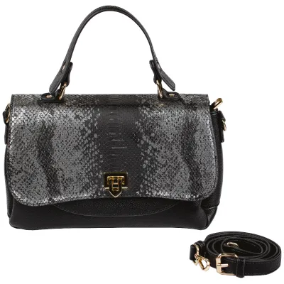 Kelly Hand Bag-Black